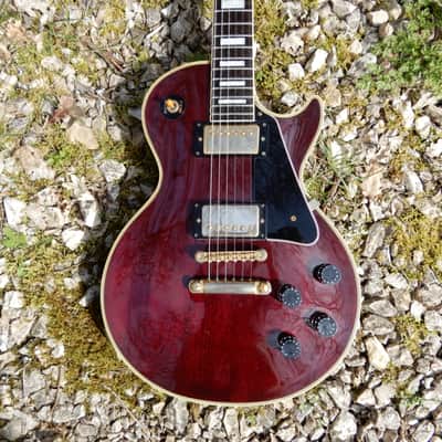 Tokai LC-70 All Mahogany 1991 Wine Red image 9
