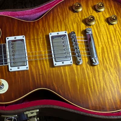 2025 Gibson Custom Shop PSL  '59 Les Paul Reissue - LPR9 - Ice Tea - No Pickguard image 17
