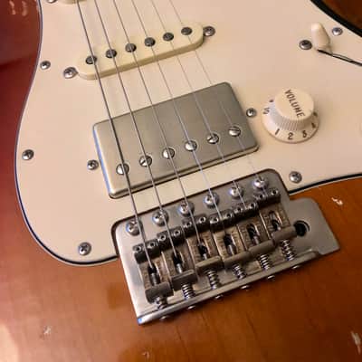 Fender Highway One Stratocaster HSS super strat nitro relic partscaster with Suhr pickups - Nash killer image 10