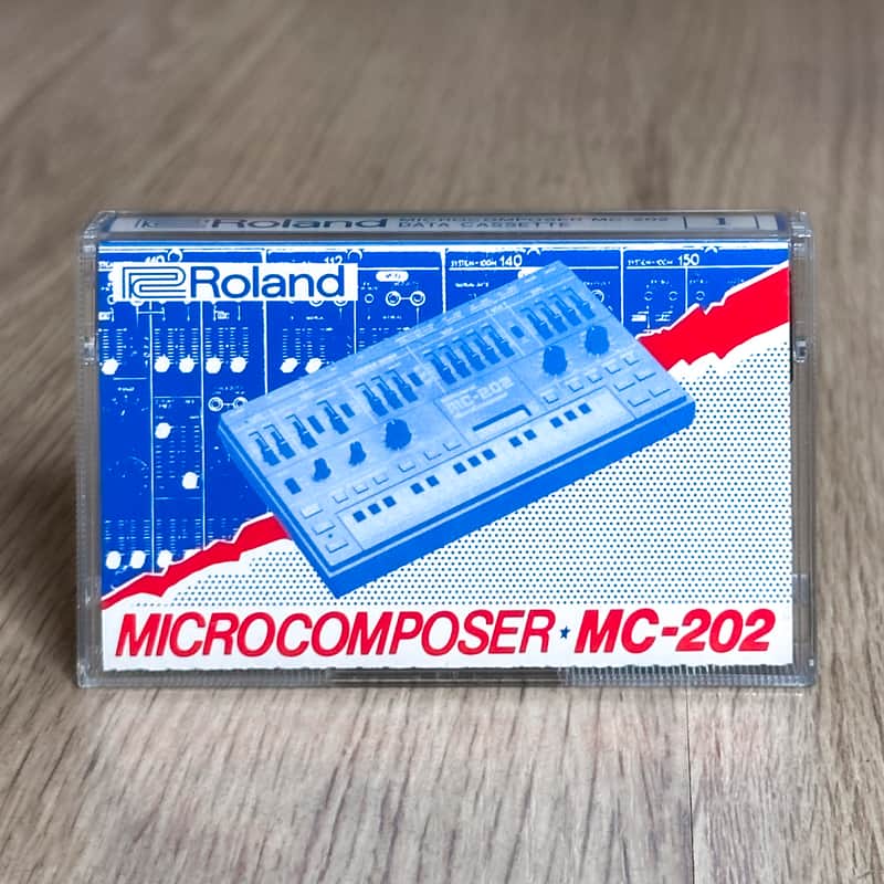 Roland MC-202 The original Data Cassette // RARE!! image 1