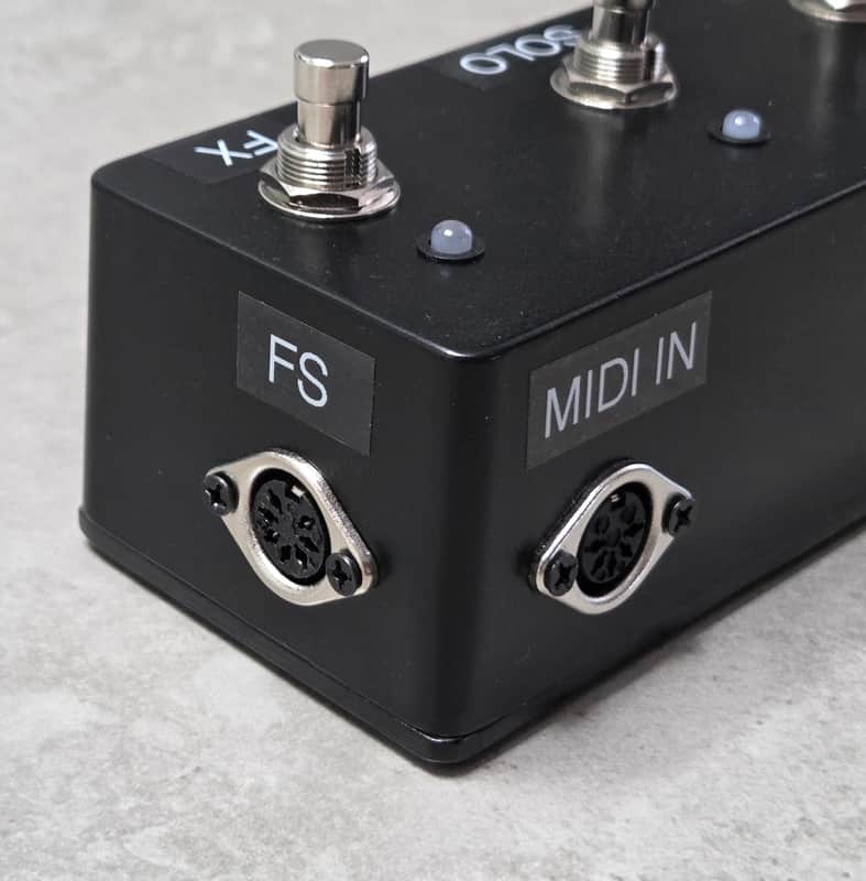 Enhanced Rectifier Bigfoot-Style Footswitch (MIDI Capable) for
