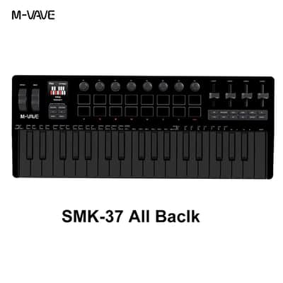 M-vave SMK-37 PRO 37 key Keyboard MIDI Controller with 16 RGB Pads