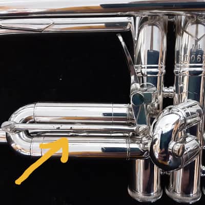 Bach Stradivarius Bb Trumpet 1975-1976 - Silver image 5