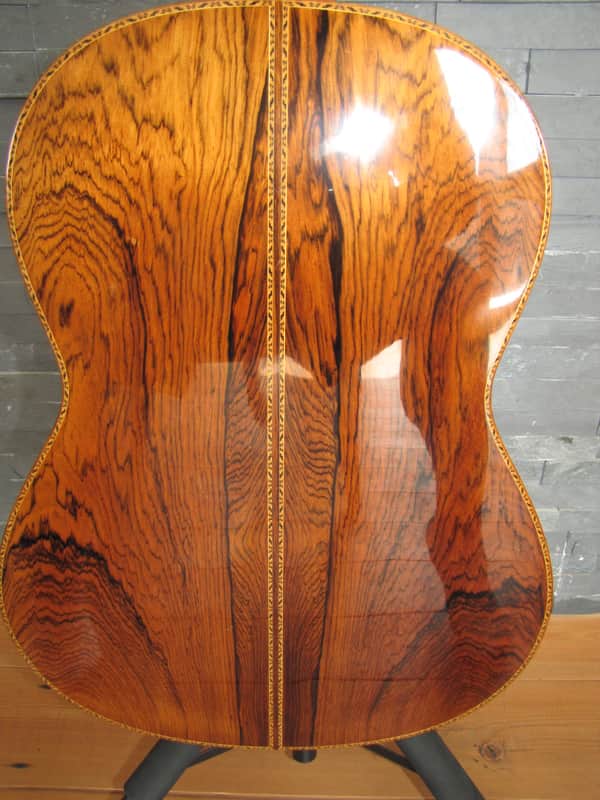 YAMAHA VINTAGE GC20D BRAZILIAN JACARANDA ROSEWOOD 1973 NATURAL image 1