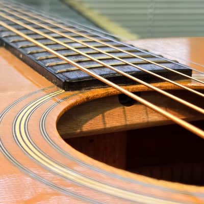 Sigma DM-5 Dreadnought MIJ Acoustic Guitar 1990's - Natural image 16