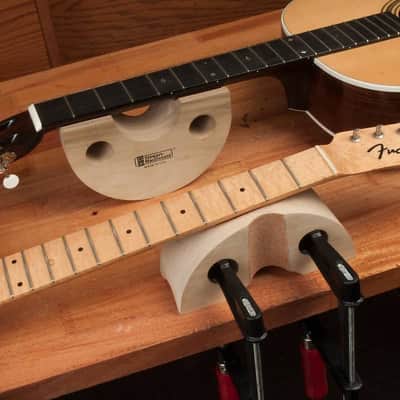 StewMac Deluxe Rock-n-Roller Neck Rest, 5" height for acoustic guitars image 2