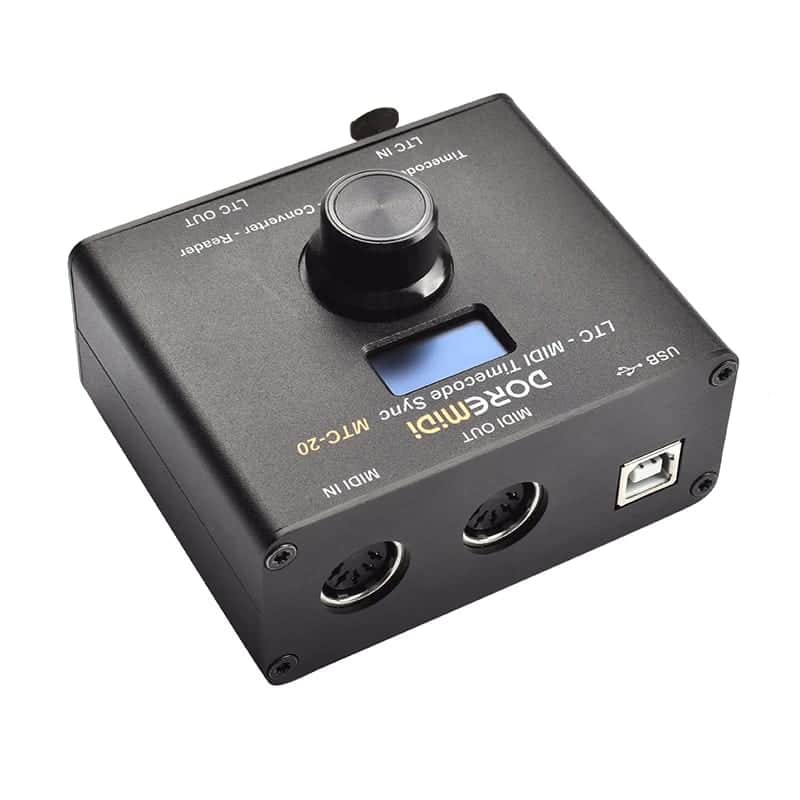 DOREMIDI MTC-20: Ultra - Compact MIDI Timecode Controller for Precise Sync in Music & Video! image 1