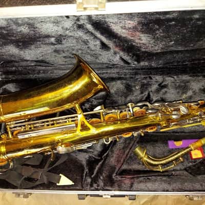 Conn Shooting Stars Alto Saxophone. Mexico, w/ Case Neck MP, very good condition image 2