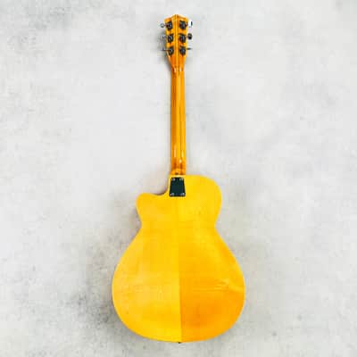 EKO Model 200 Hollow Body Guitar 1966 - Natural image 11