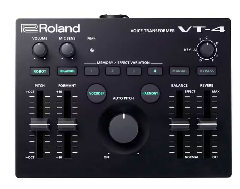 Roland VT-4 Voice Transformer 2018 - Present - Black image 1