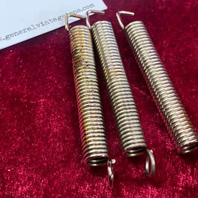 General Vintage Tone Vintage Tremolo Springs Pre CBS type GVT lower tensión custom made Aged image 1
