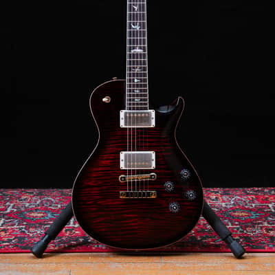 PRS McCarty 594 '10-Top' Singlecut 2023 - Fire Red Burst image 2