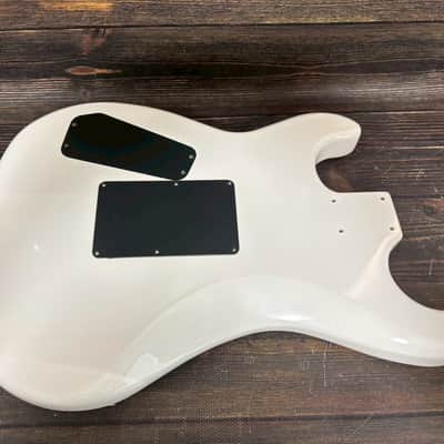 80s KRAMER JK1000 Body White Alder 1H w/Plate Made in Japan image 15