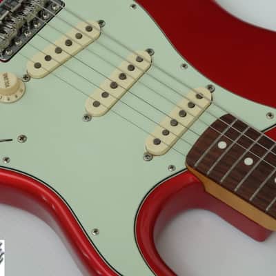 1994 Fender Stratocaster ST62-70TX Candy Apple Red Japan image 3