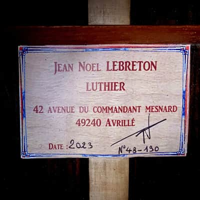 Jean Noel Lebreton - Cedar Doubletop Balsa/Nomex 2023 - French Polish Top image 2