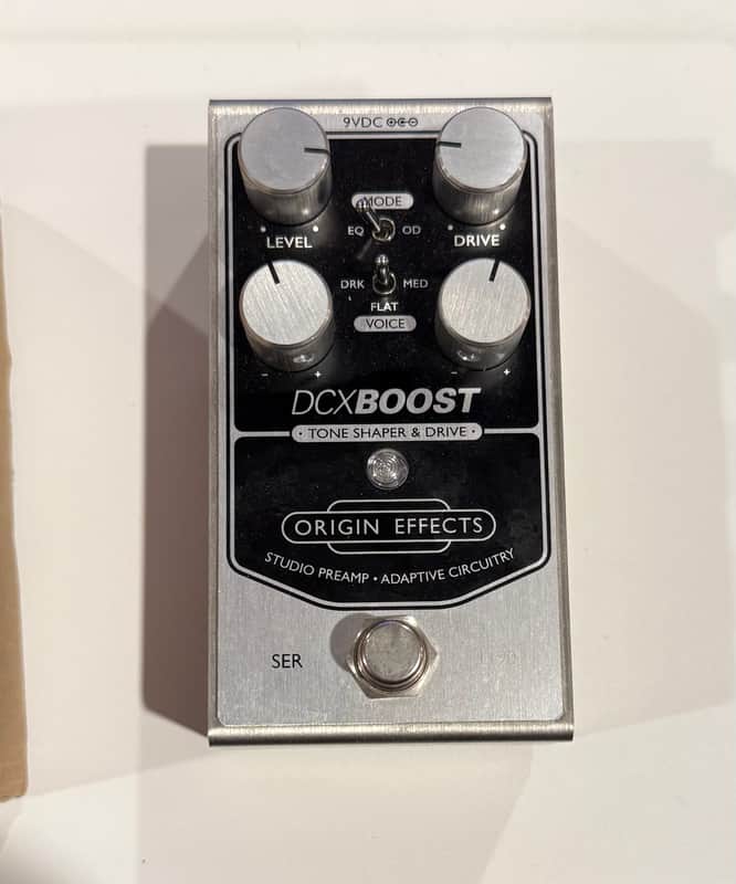 Origin Effects DCX Boost - Black / Silver image 1