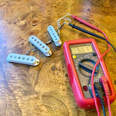 Fender Stratocaster pickups 1975 Grey bottom original vintage USA strat image 3