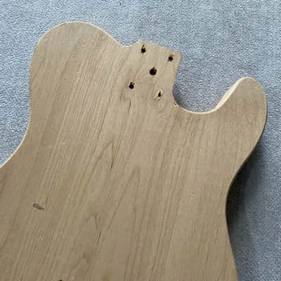 Unfinished Left Handed Telecaster Tele Style Guitar Body image 7