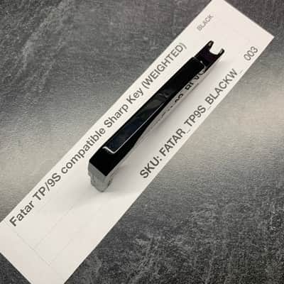 Fatar Replacement Weighted SHARP/BLACK Key (TP/9S Keybeds) for Pro-2, Prophet-08, Prophet-12, Mopho Keyboard, Mopho SE, Mopho X4, E-Mu XK-6/MK-6/PK6, Ensoniq Halo