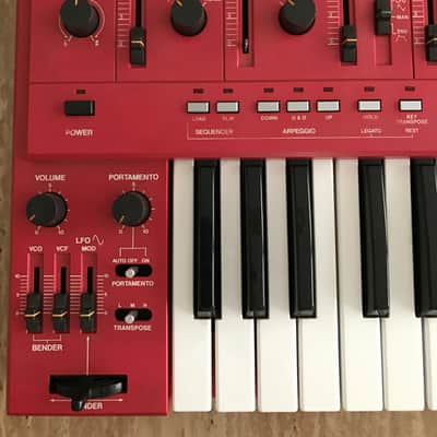 Roland SH-101: Rare Red Color: SH101 image 3