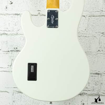 Sterling by Music Man StingRay Classic RAY24CA Bass Guitar - Olympic White image 4