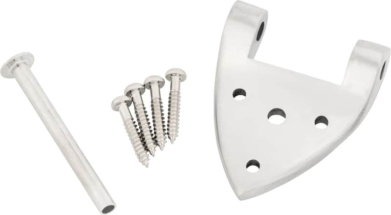 Bigsby B3/6C Gretsch Hinge with Hinge Pin and Screws, Chrome, 006-1720-006 image 1