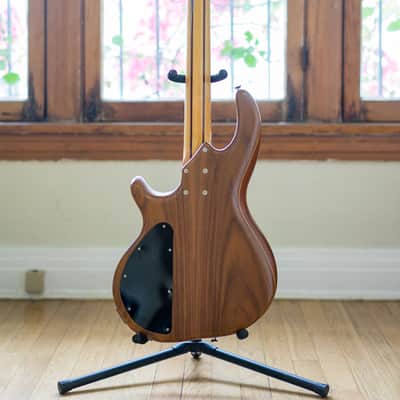 Wal Mk3 American Walnut Facings, Mahogany Core, Indian Rosewood Fretboard, Electric Bass Guitar image 2