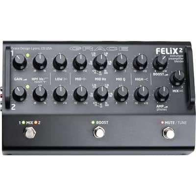 Grace Design Felix 2 Acoustic Instrument Preamp (Black) image 1