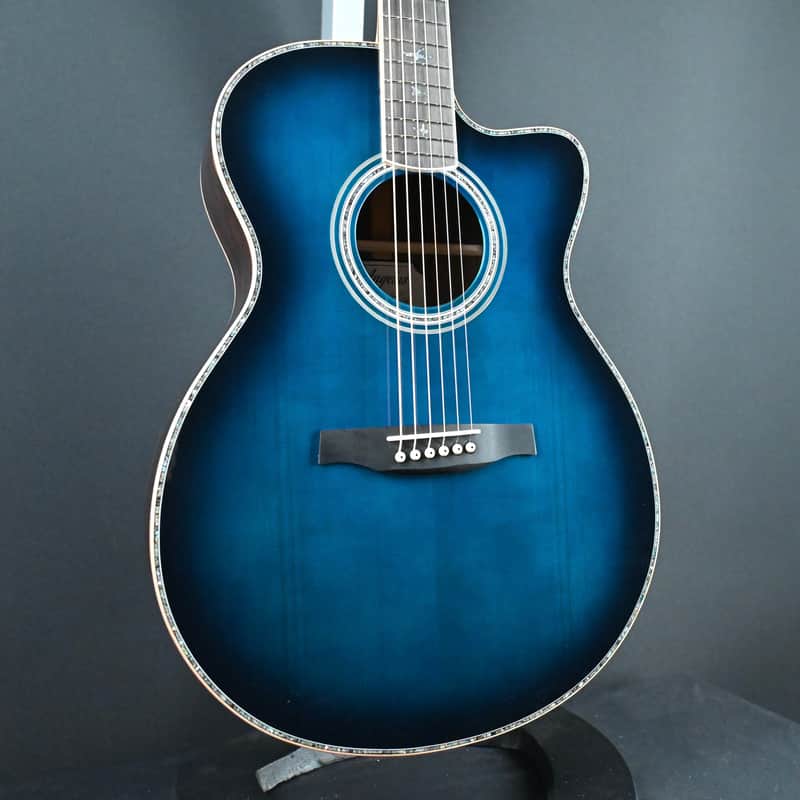 PRS SE Angelus A60E Cobalt Blue Burst #717 image 1