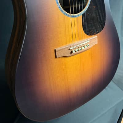Martin D-X2E Ziricote Burst Dreadnought Acoustic-Electric Guitar Sunburst w/ Case image 6