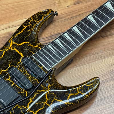 Jackson Soloist SL3X DX Bolt On - Yellow Crackle image 9