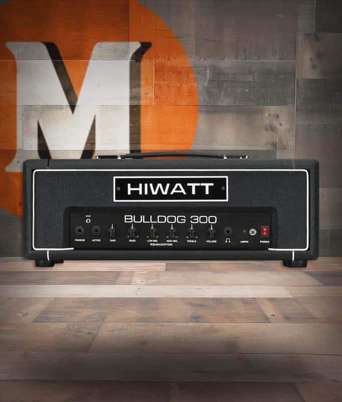 Hiwatt Bulldog 300 Head - 300W Bass Head (BD300H-U) image 1
