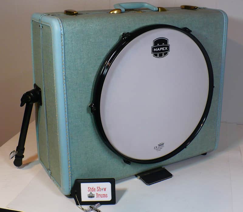 The "Bruiser" Suitcase Kick Drum/ Made by Side Show Drums image 1