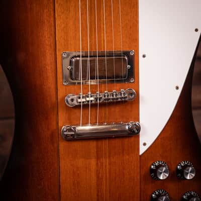 1990 Gibson Firebird V Standard Reissue – Vintage Sunburst image 7