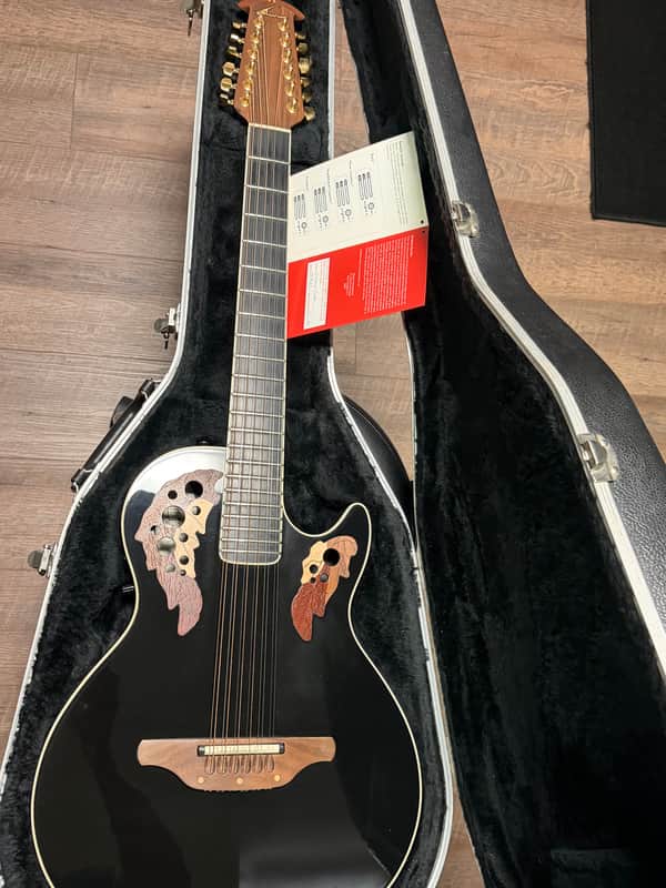1997 Ovation USA EA58 12-String Viper w/OHSC | Reverb