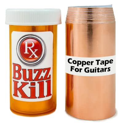 Copper Tape for Guitars - Copper Shielding Tape for Guitars - Copper Foil Tape EMI Shielding, Crafts, Electrical Repairs, Conductive Adhesive Copper Shielding Tape for Guitars Grounding image 1