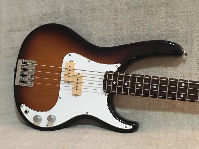 Vintage 1982 Washburn Force 4 Electric Bass Tobaccoburst