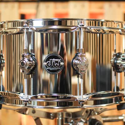 DW 6.5x14 Performance Chrome over Steel Snare Drum - DRPM6514SSCS image 1