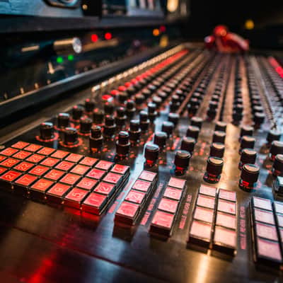 Sly Stone's Custom Flickinger N32 Matrix Recording Console image 4