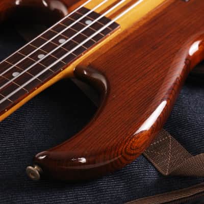 1980 Aria Pro II SB-700 Bass Fretless Conversion image 8
