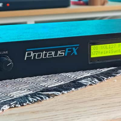 E-MU Systems Proteus FX Rackmount 32-Voice Module 1994 - Black image 11