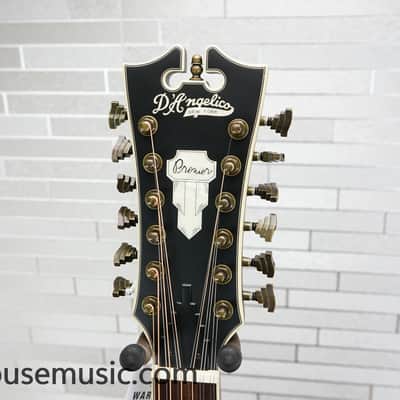 D'Angelico Premier Fulton 12-String Grand Auditorium - Aged Burst image 15