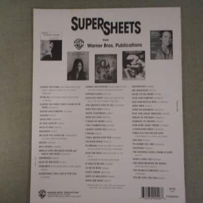 Warner Bros. Sheryl Crow "Light in Your Eyes" Sheet Music 2004 image 2