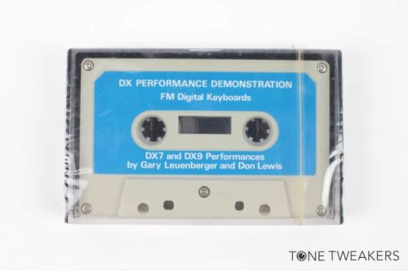 Yamaha DX7 DX9 Performance Demonstration Tape demo Don Lewis VINTAGE GEAR DEALER image 1