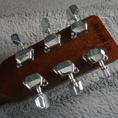 Morris F-18 Japan Folk Acoustic Guitar image 16