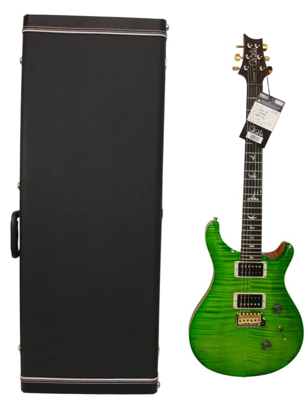 PRS Paul Reed Smith Custom 24 10-Top Guitar, Rosewood Fretboard, Eriza Verde image 1