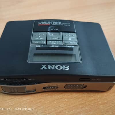 Sony GX 707 1992 - Sony Walkman recorder radio Cassette player WM-GX 707 Black working image 5