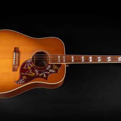 2015 Gibson Hummingbird Standard - HCS Heritage Cherry Sunburst | USA All Solid Square Shoulder Dreadnought Acoustic Guitar L.R. Baggs Pickup | CoA OHSC image 3