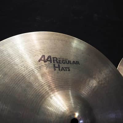 SABIAN USED ​​AA Regular HiHats 14 pair [Top:934g/Bottom:1410g] image 4