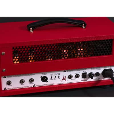 Friedman JEL-20 Jake E Lee Signature 20 Watt Tube Guitar Amplifier Head - Red image 16